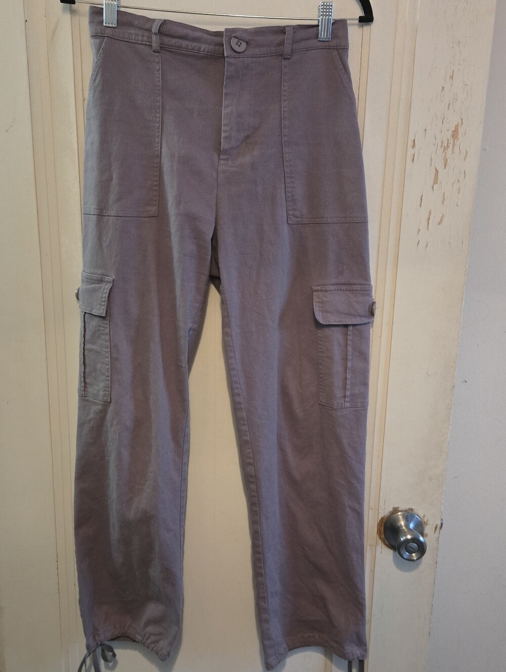 Gray Cargo Pants Size Medium From Lepunuo